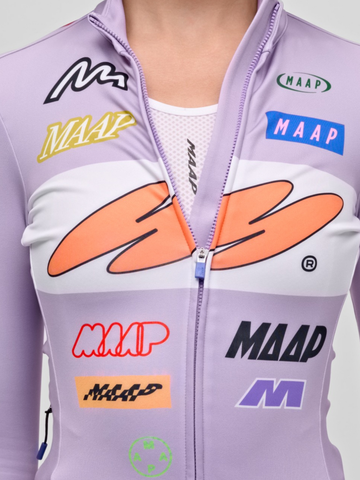 WOMEN'S TEAM THERMAL LS JERSEY - GAMMA DUSTY LAVENDER