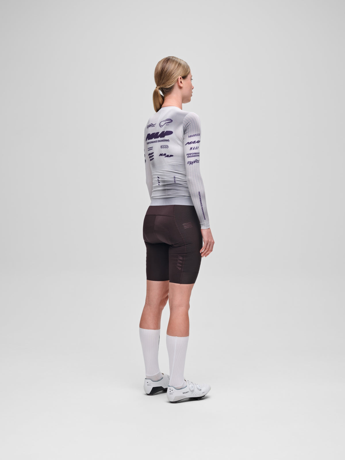 WOMEN'S BETA PRO AERO LS JERSEY - LUNAR GREY