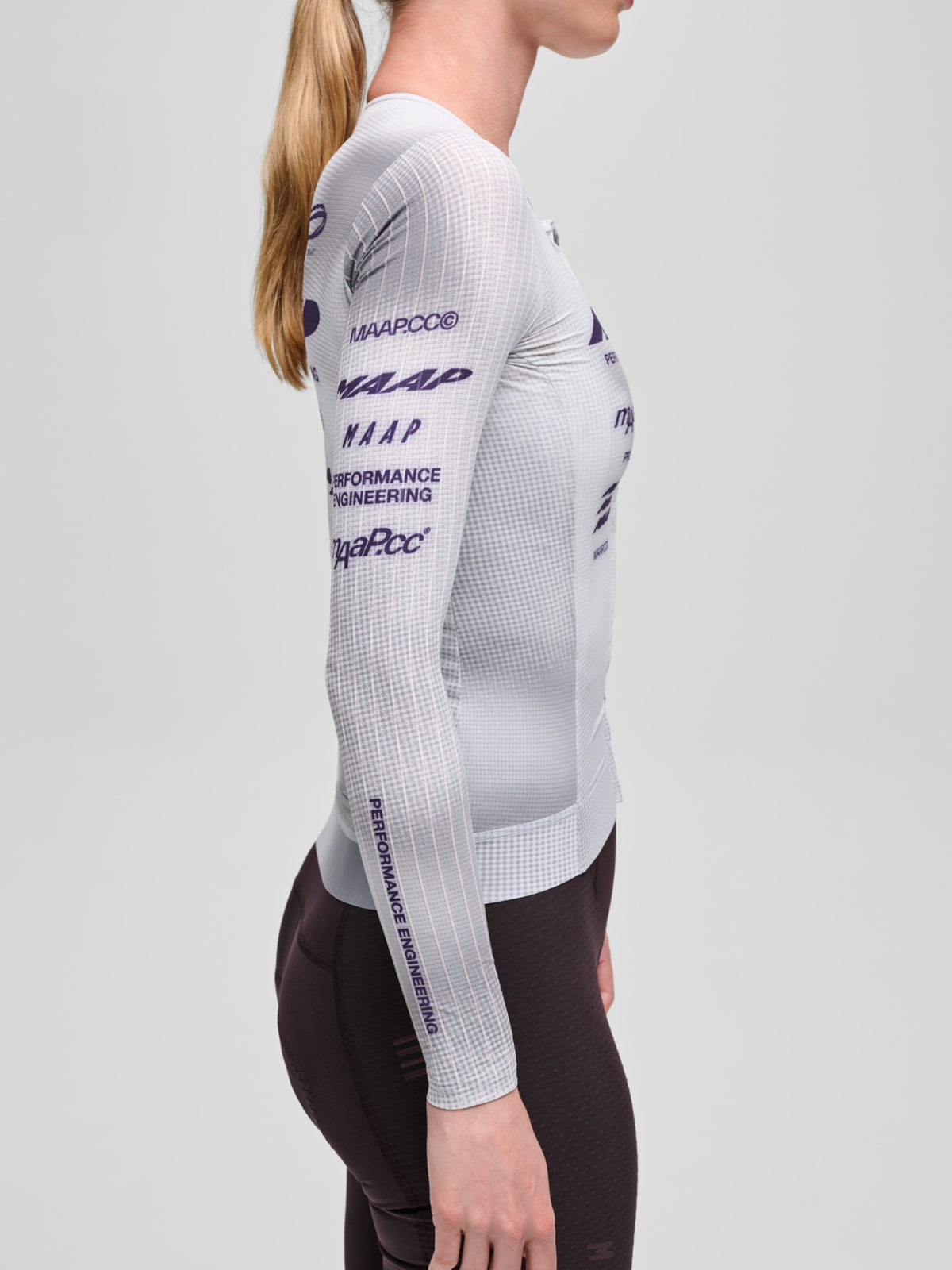 WOMEN'S BETA PRO AERO LS JERSEY - LUNAR GREY