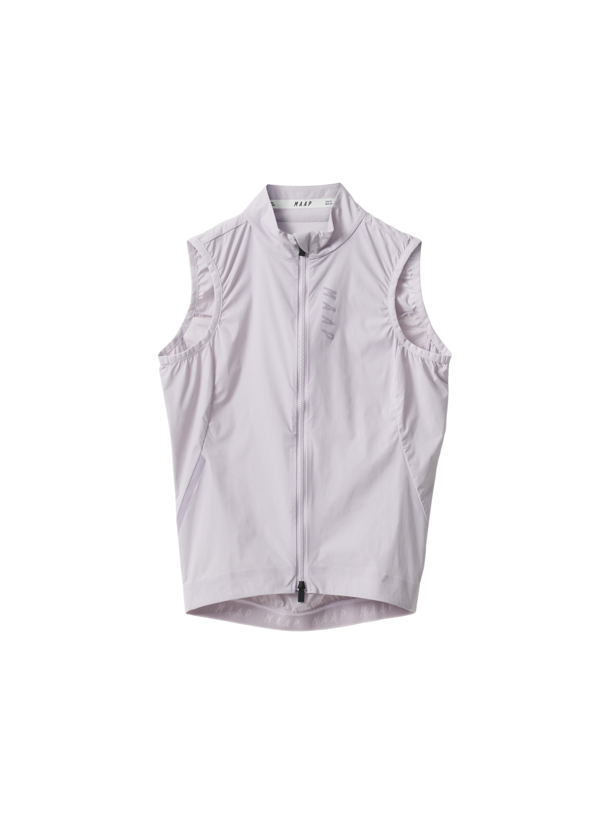 Women's Team Flow Vest in Thistle, flat lay