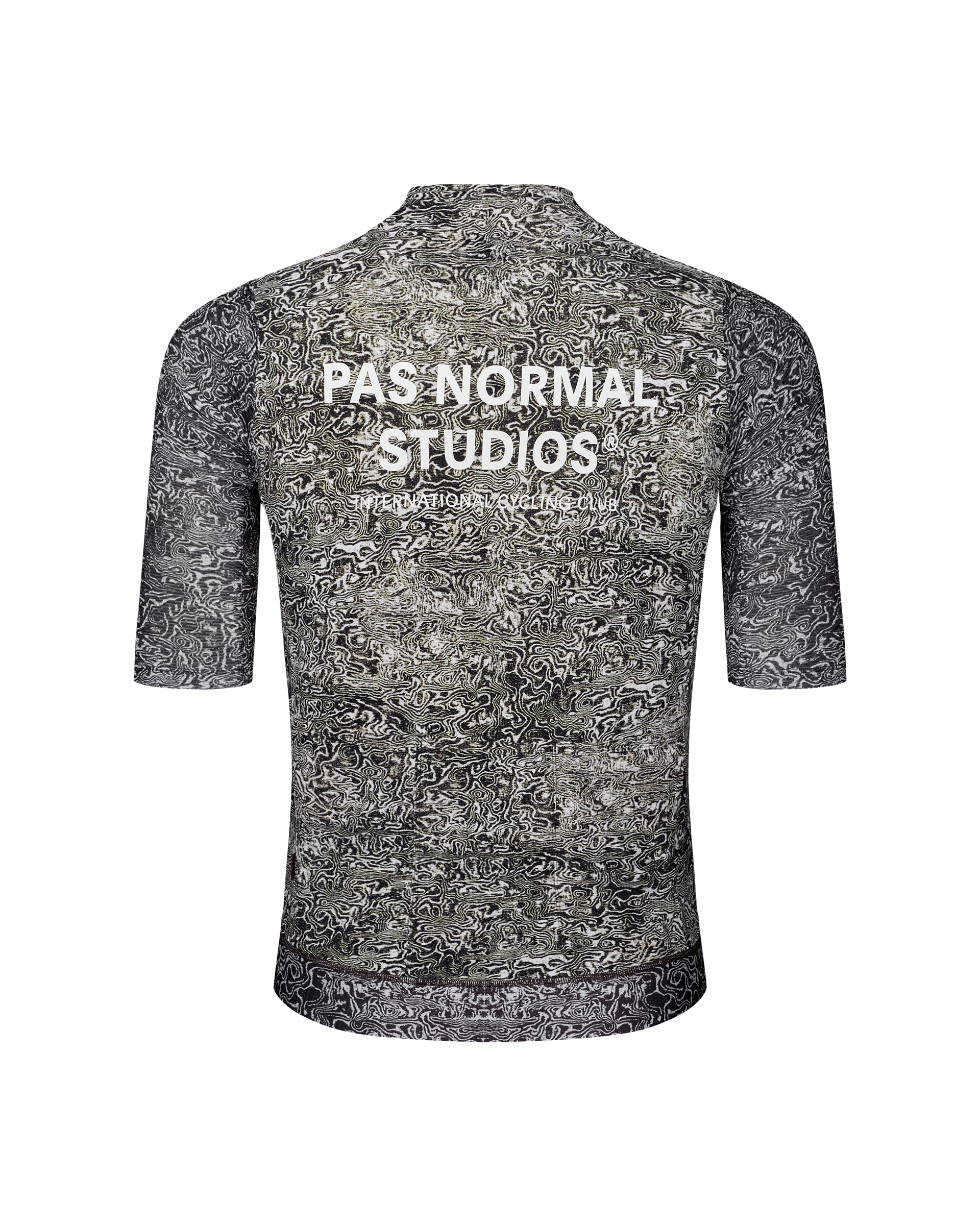 ESSENTIAL LIGHT JERSEY - AOP GRAIN OFF WHITE