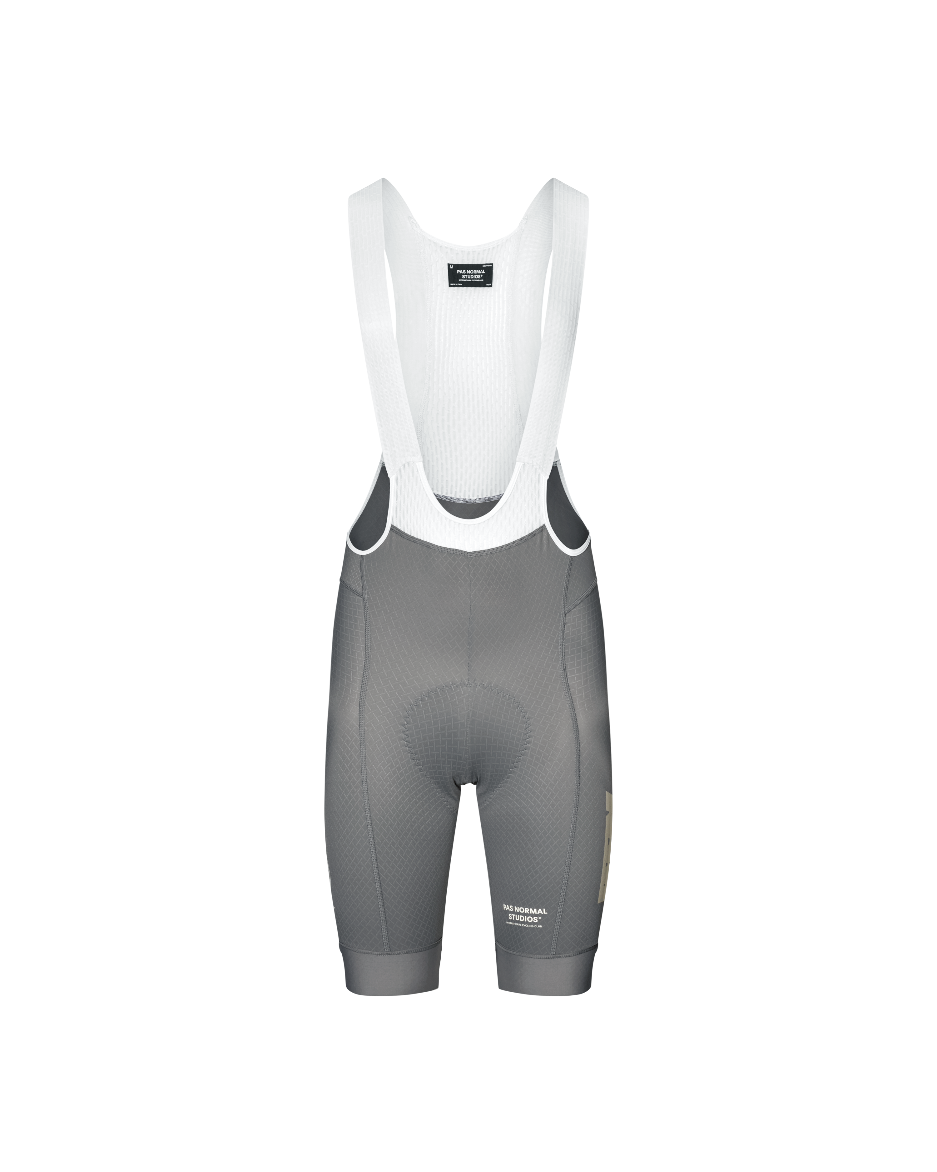 MEN'S MECHANISM LOGO BIBS - MEDIUM GREY