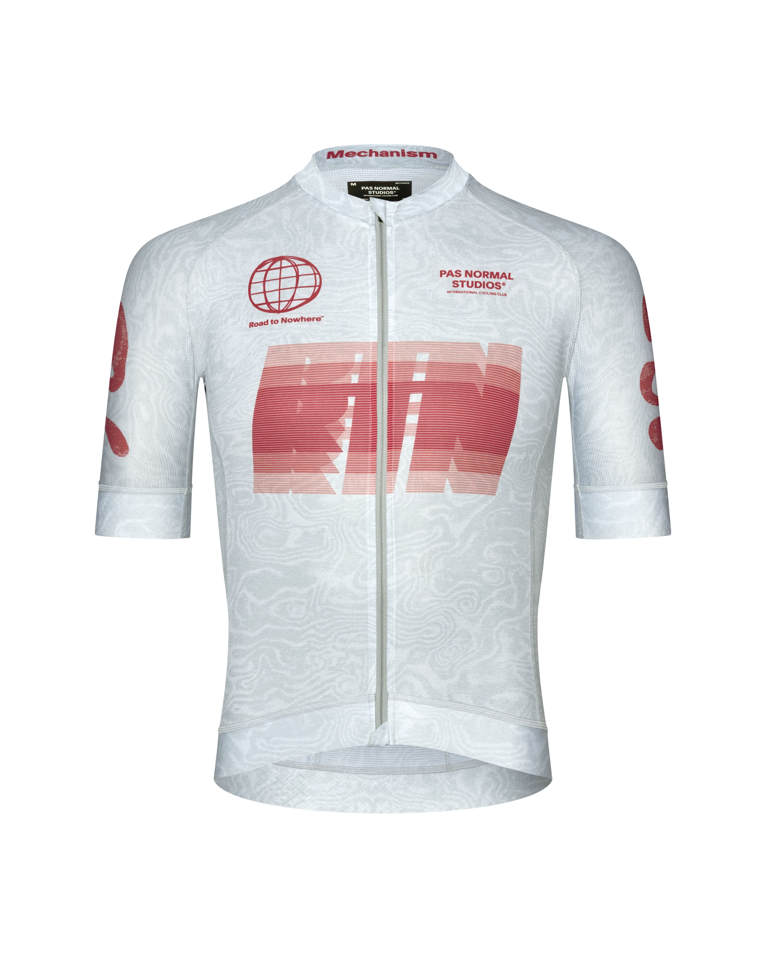 MEN'S MECHANISM LOGO JERSEY - AOP RTN LIGHT AQUA
