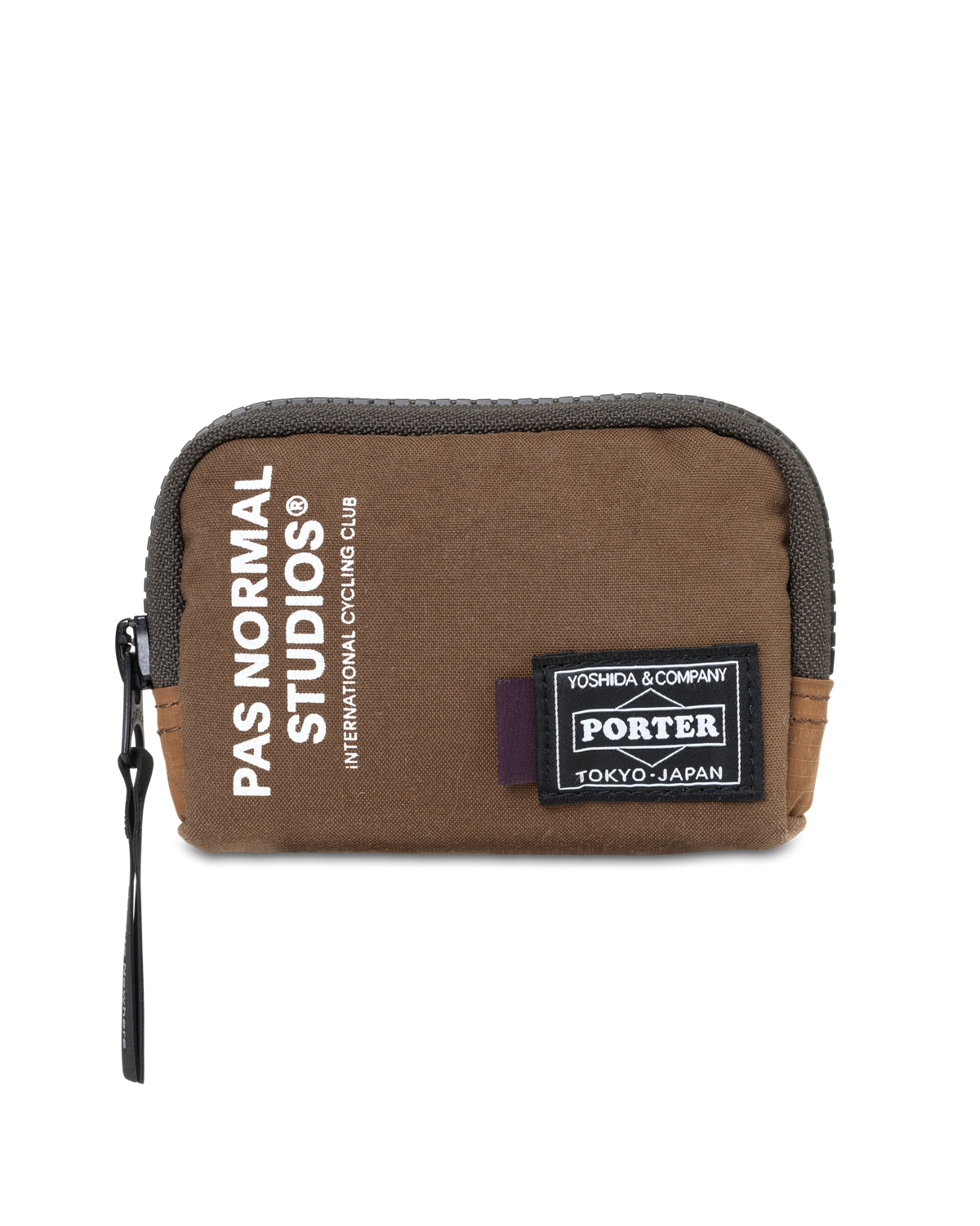 PNS X PORTER COIN CASE - LIGHT BROWN
