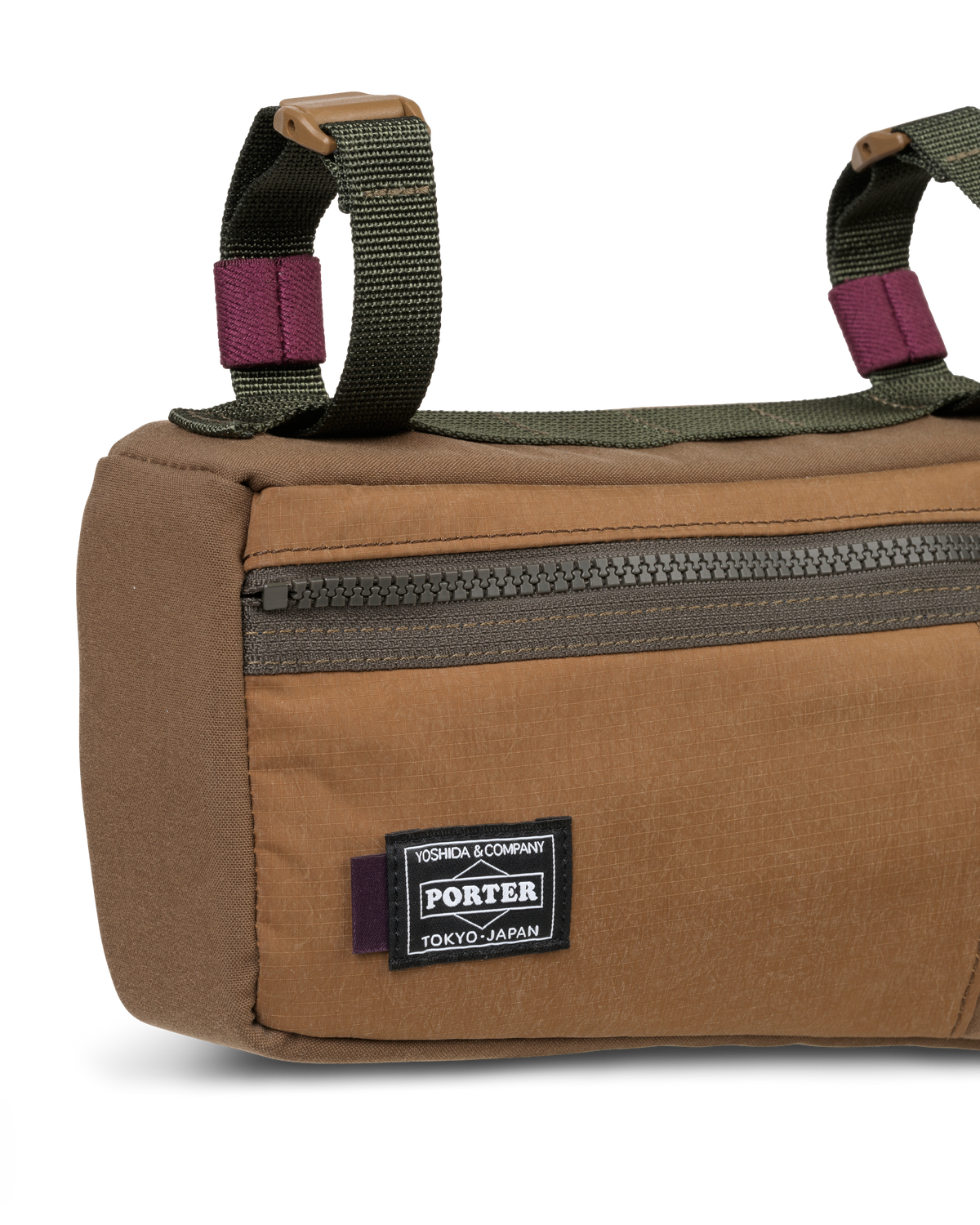 PNS X PORTER FRAME BAG - LIGHT BROWN