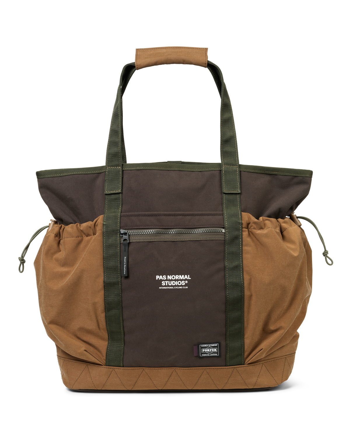 PNS X PORTER TOTE BAG - LIGHT BROWN