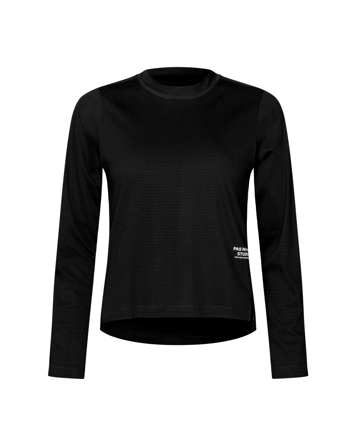 WOMEN'S BALANCE LS SHIRT - BLACK