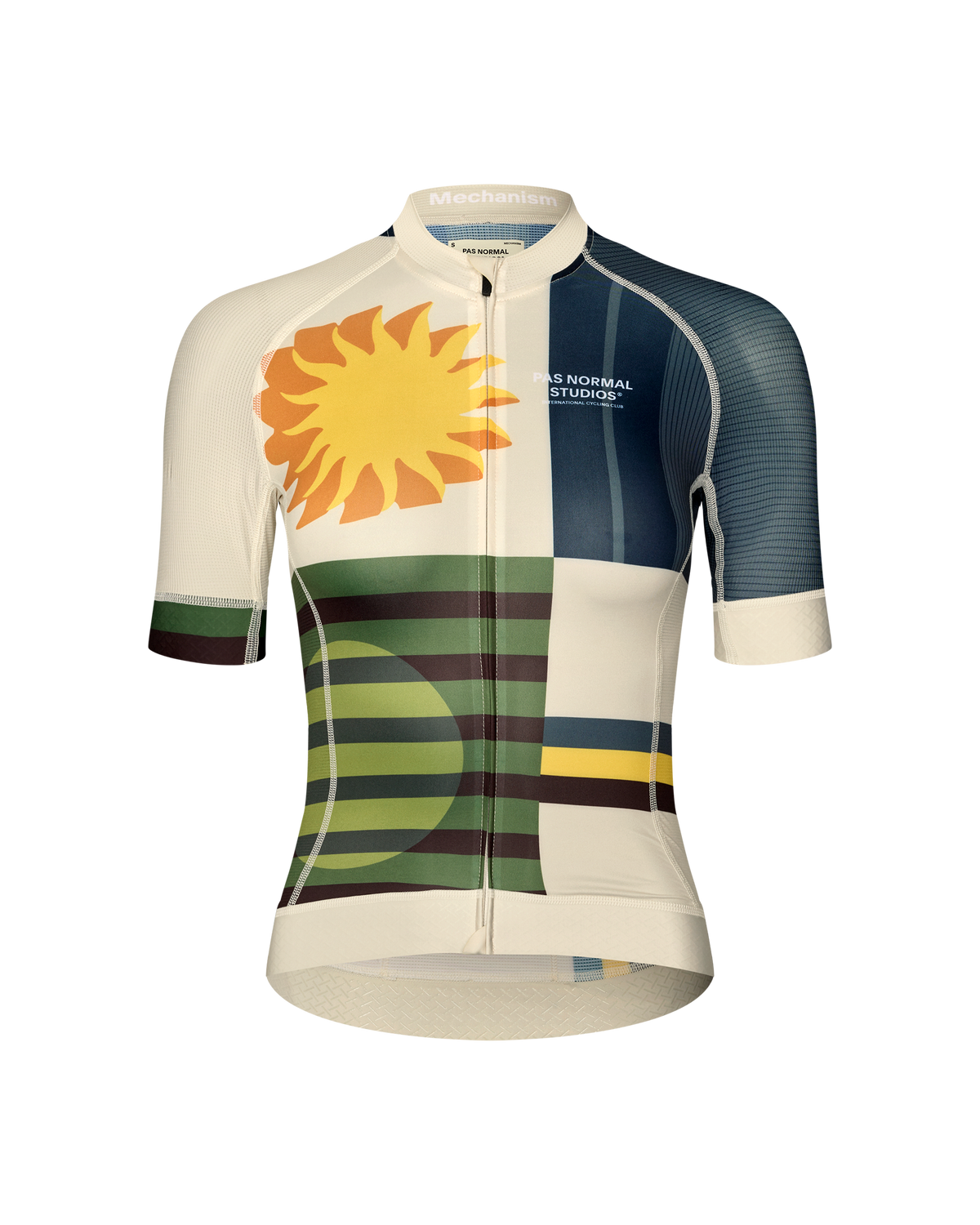 WOMEN'S MECHANISM JERSEY - AOP INTERNATIONAL SAND