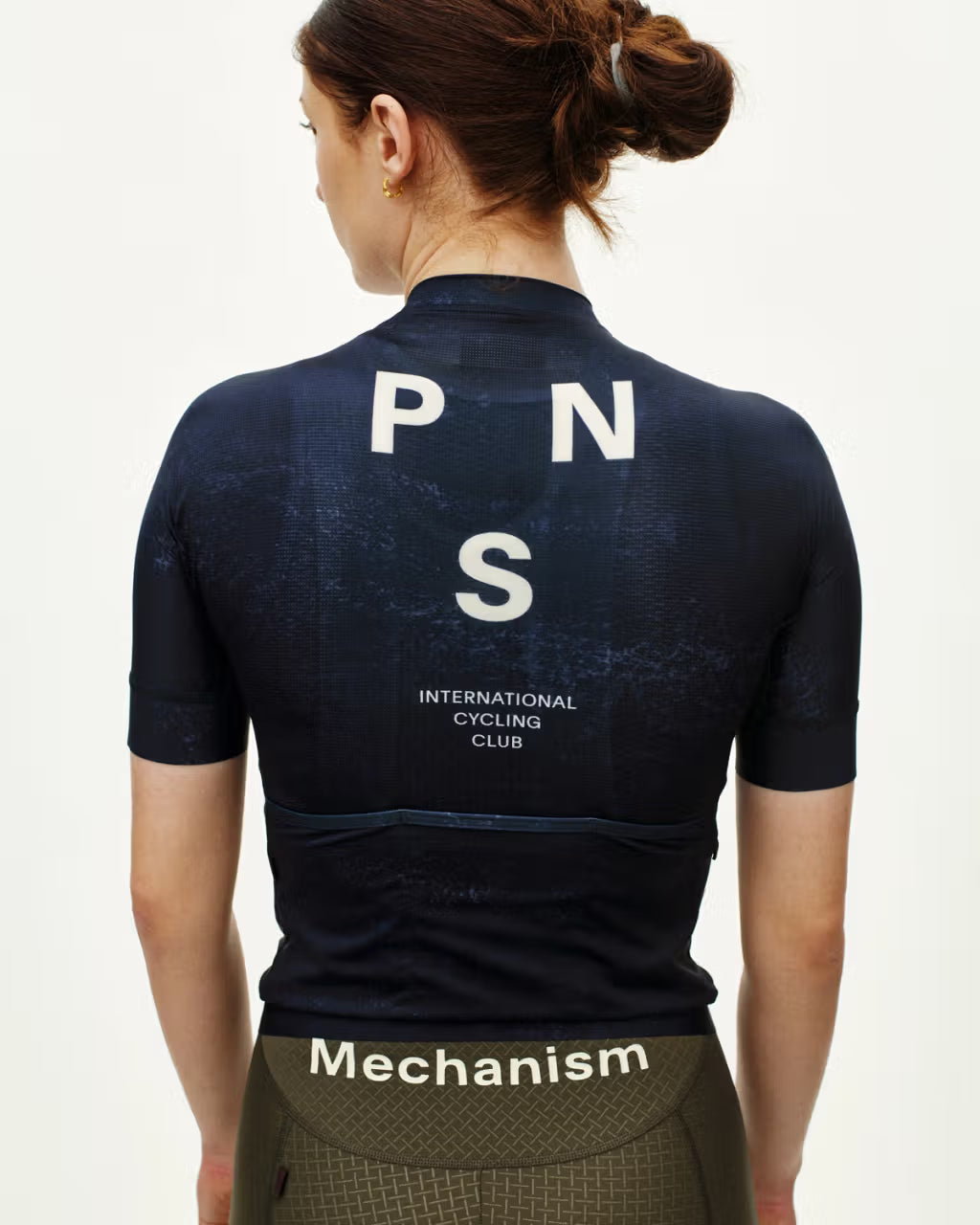 WOMEN'S MECHANISM JERSEY - AOP INDIGO