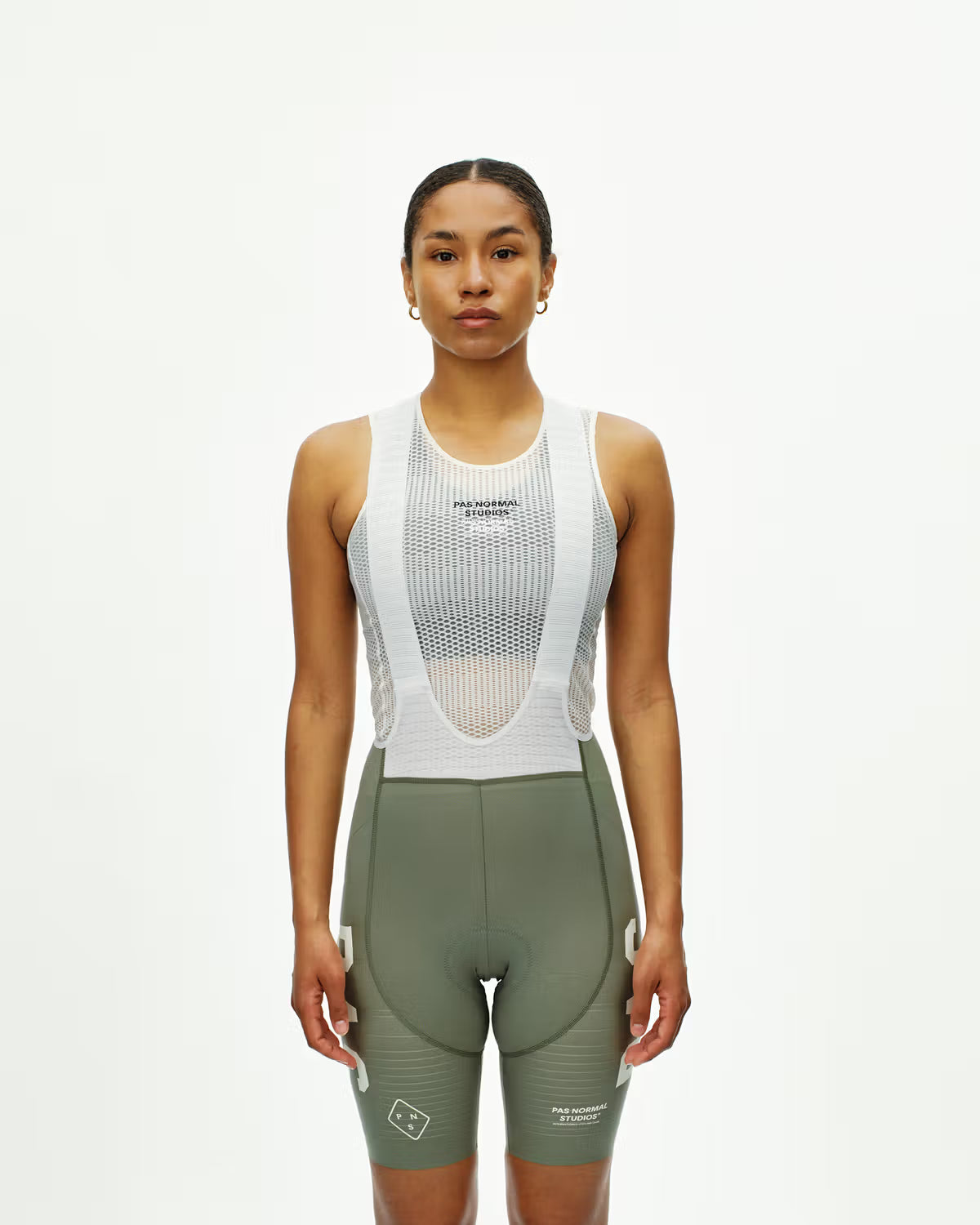 WOMEN'S PAS MECHANISM PRO BIBS - GREY MOSS