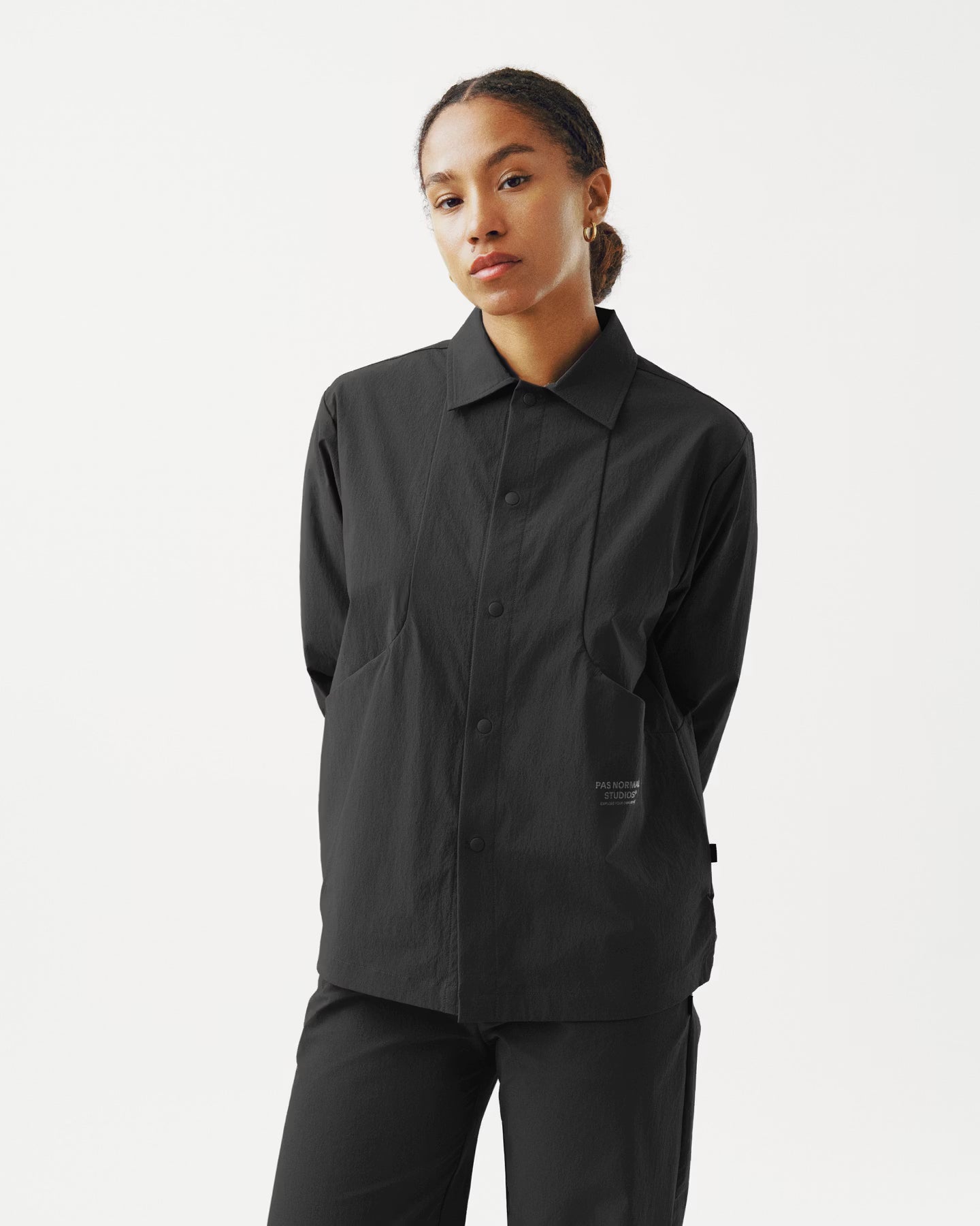 OFF-RACE TECH OVERSHIRT - BLACK