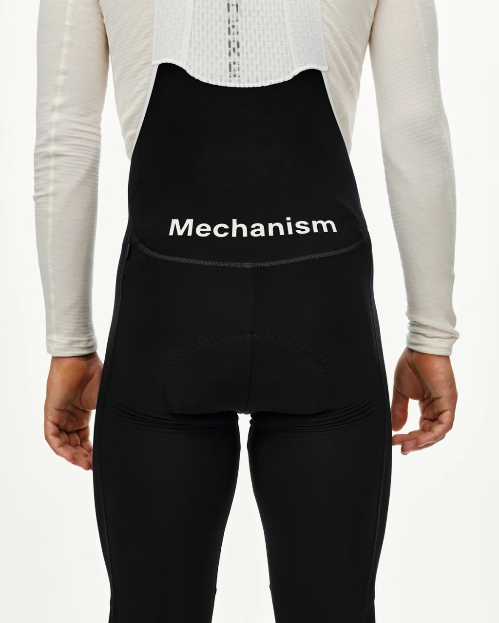 MEN'S MECHANISM THERMAL LONG BIBS - BLACK
