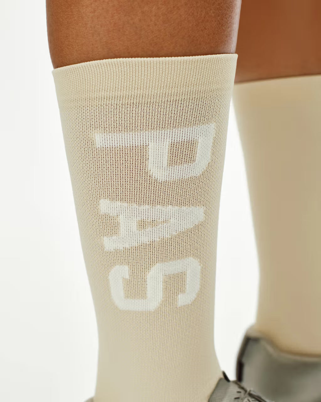 PAS RACE SOCKS - CREAM