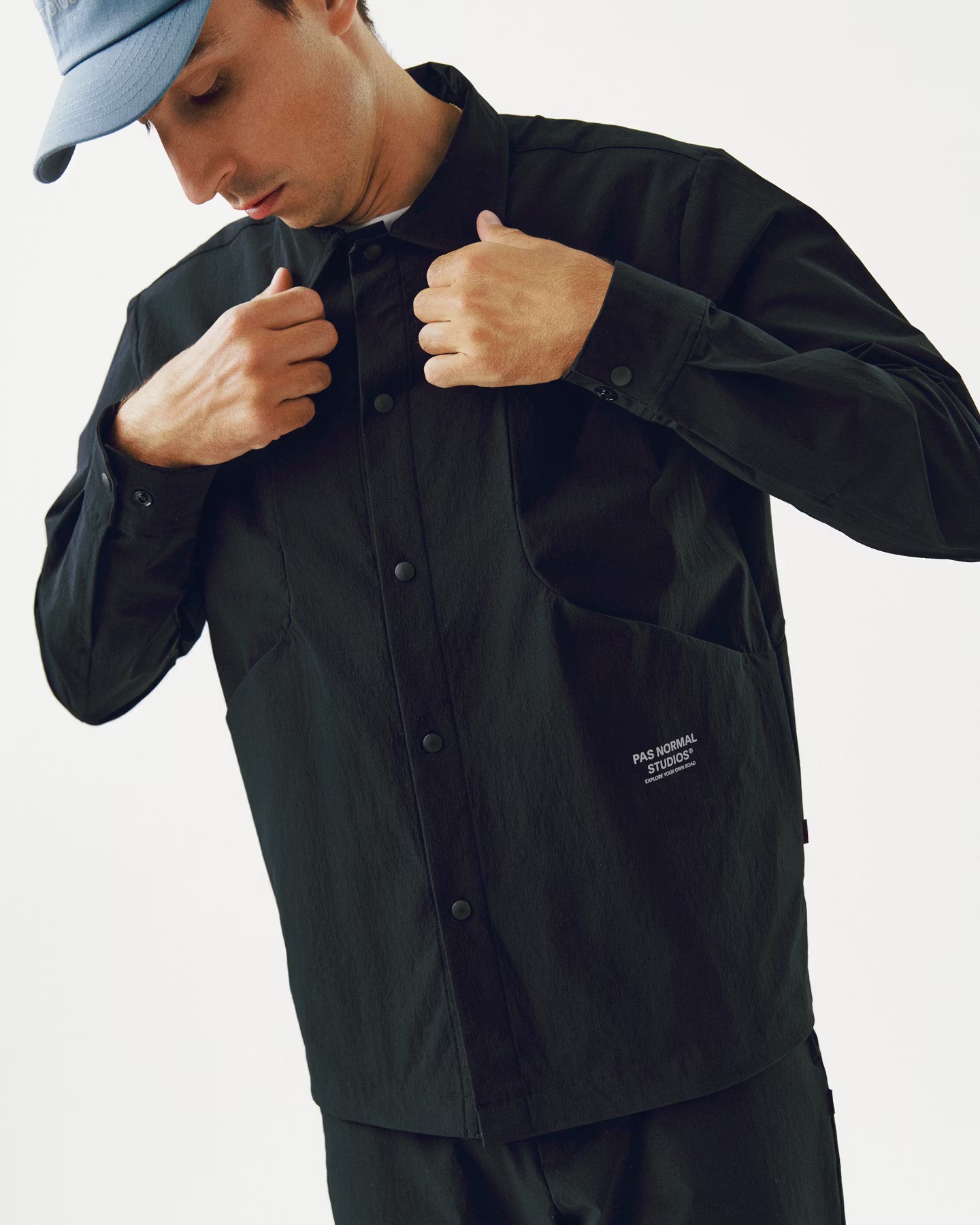 OFF-RACE TECH OVERSHIRT - BLACK