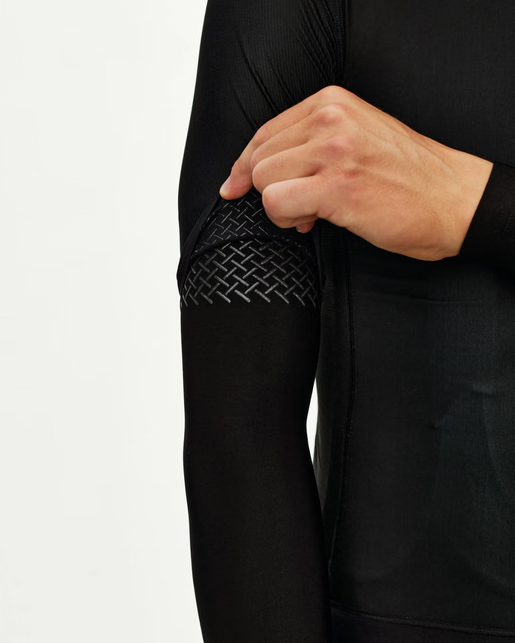 LOGO ARM WARMERS - BLACK