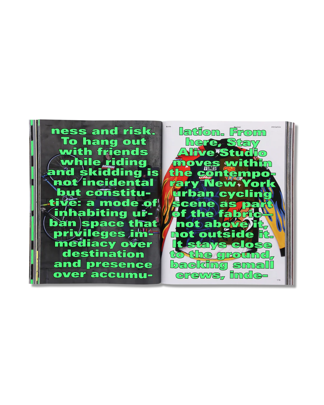 MENTAL ATHLETIC - ISSUE N5/ COVER 2 BLONDEY