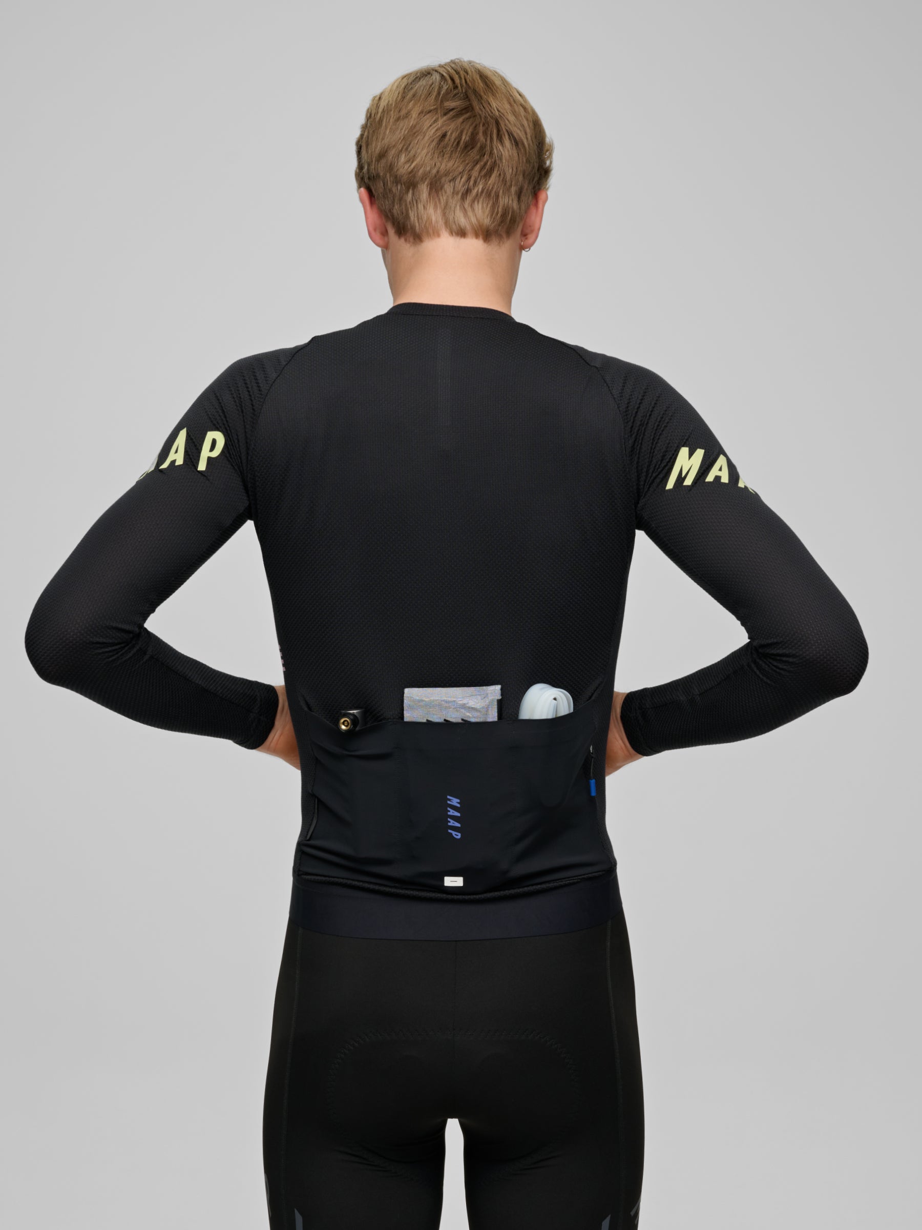APEX AEON LS JERSEY - BLACK
