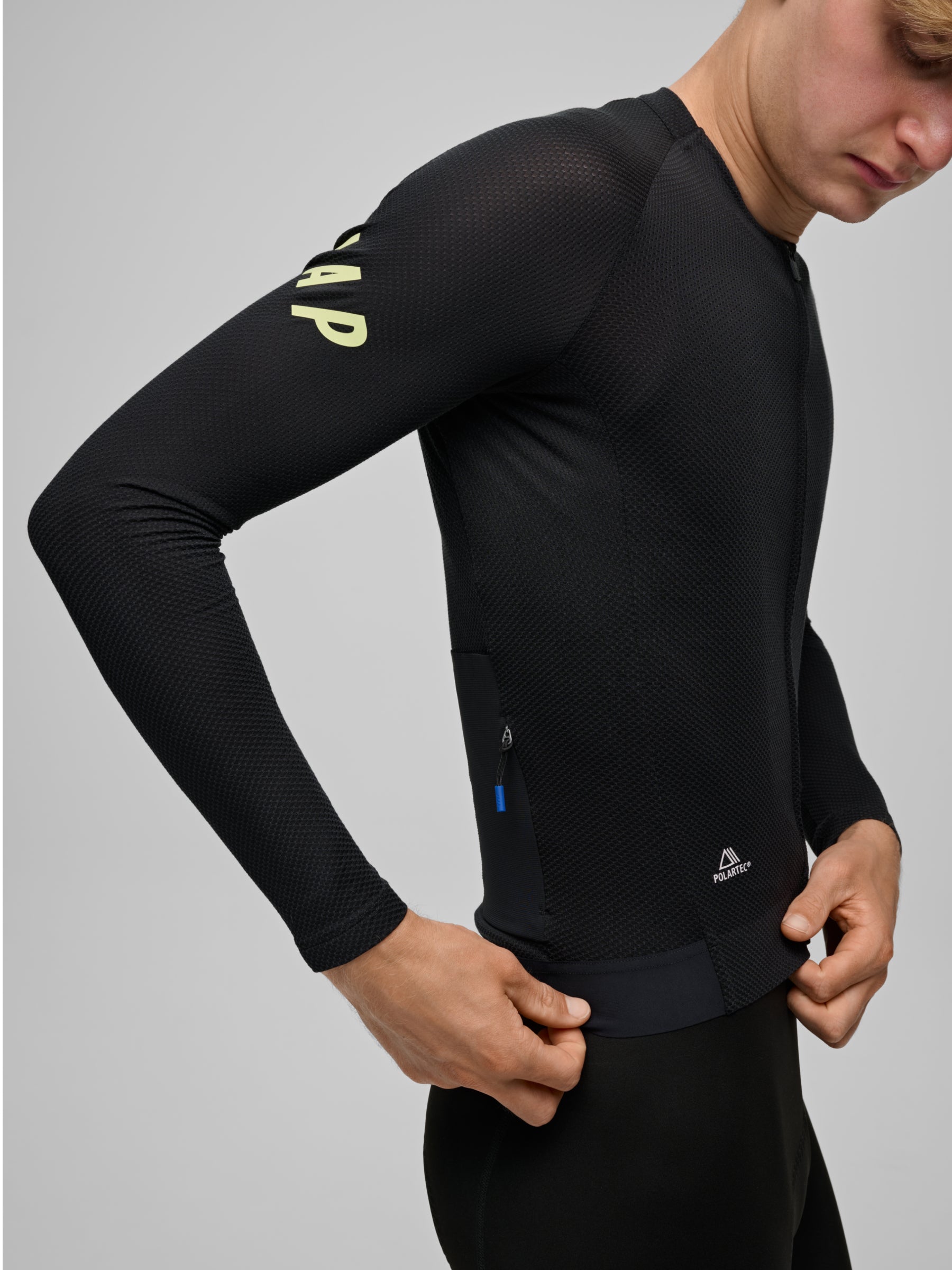 APEX AEON LS JERSEY - BLACK