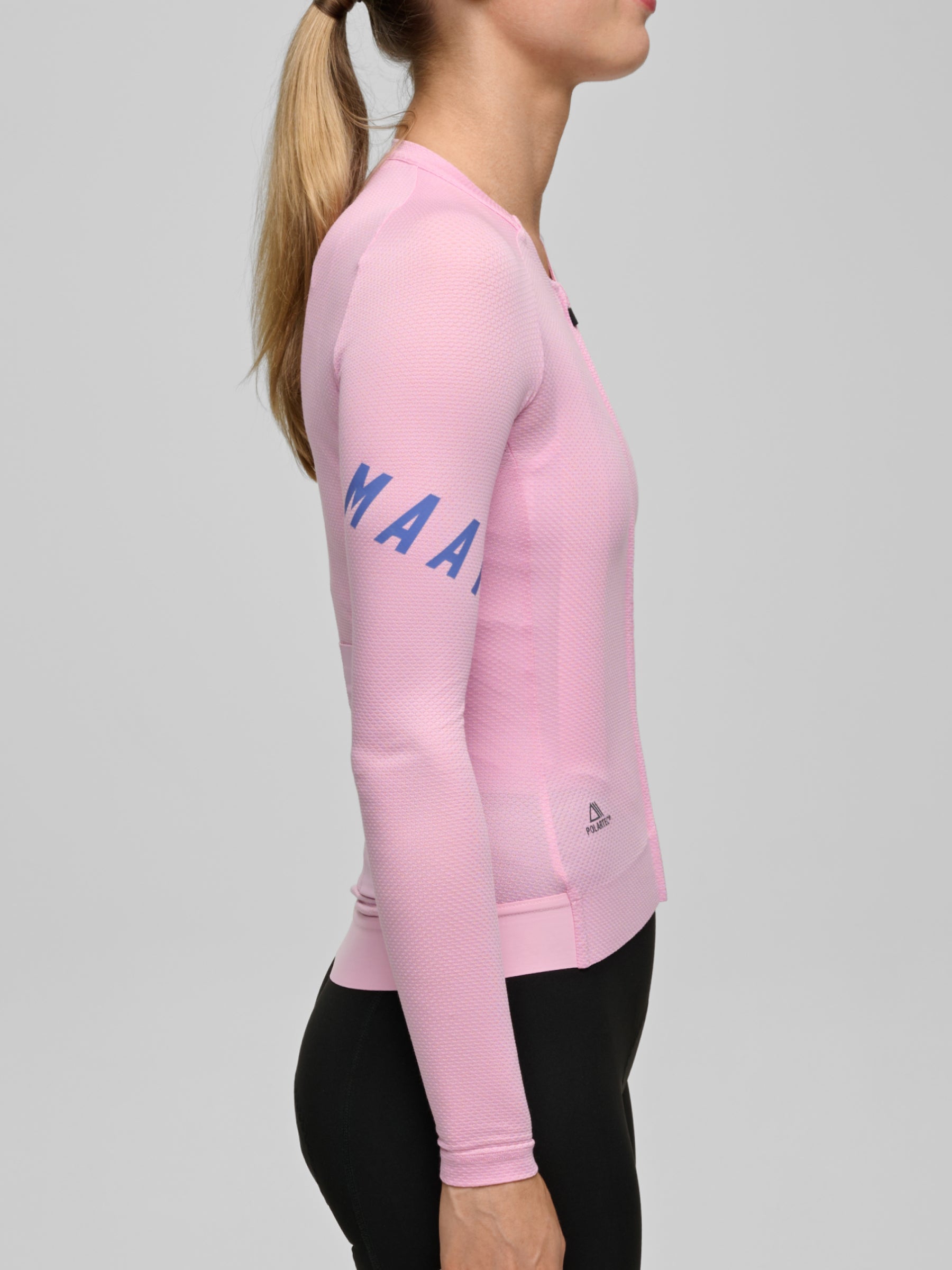 WOMEN'S AEON LS JERSEY - MUSK