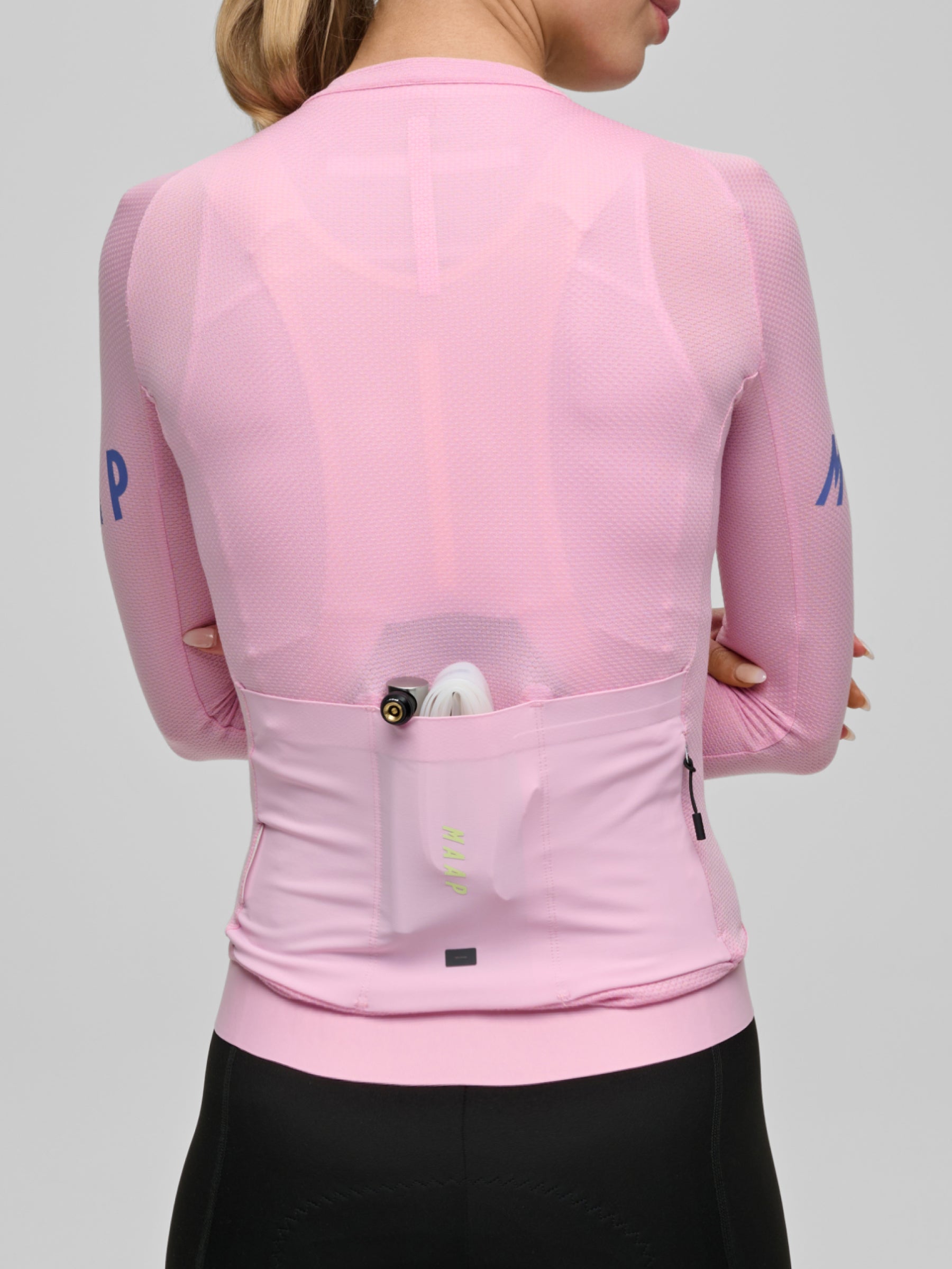 WOMEN'S AEON LS JERSEY - MUSK