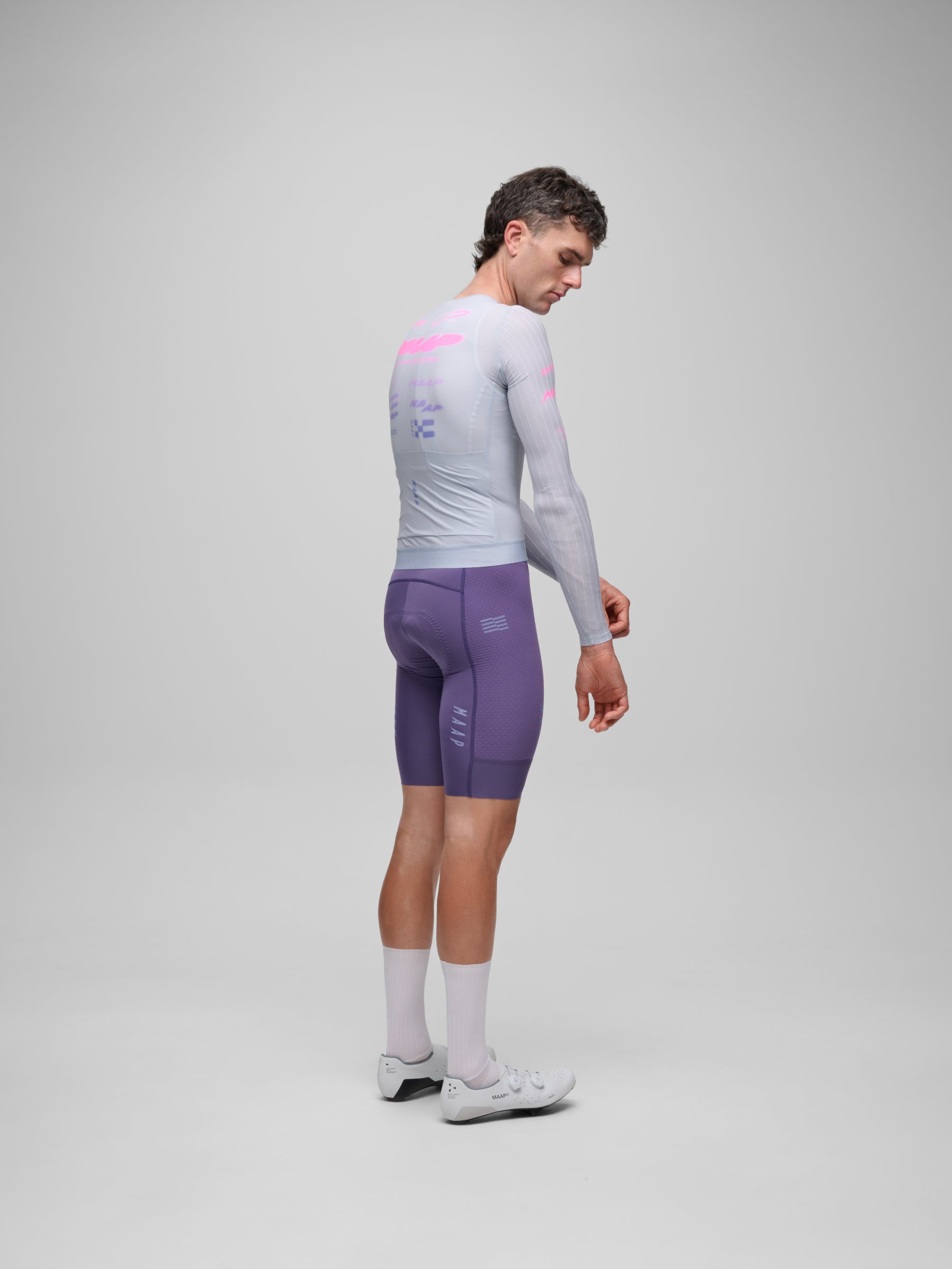 BETA PRO AERO LS JERSEY - XENON PURPLE