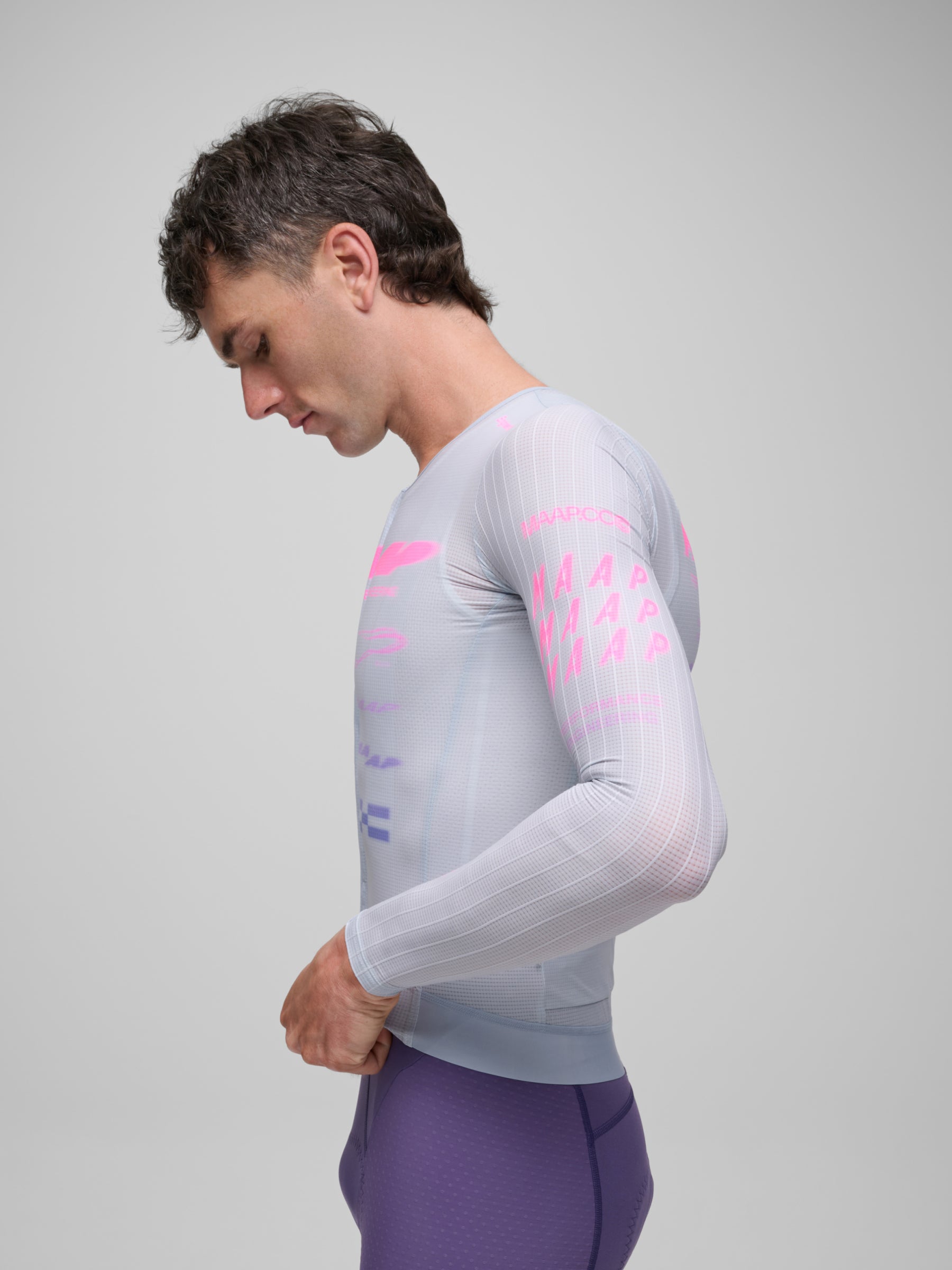 BETA PRO AERO LS JERSEY - XENON PURPLE