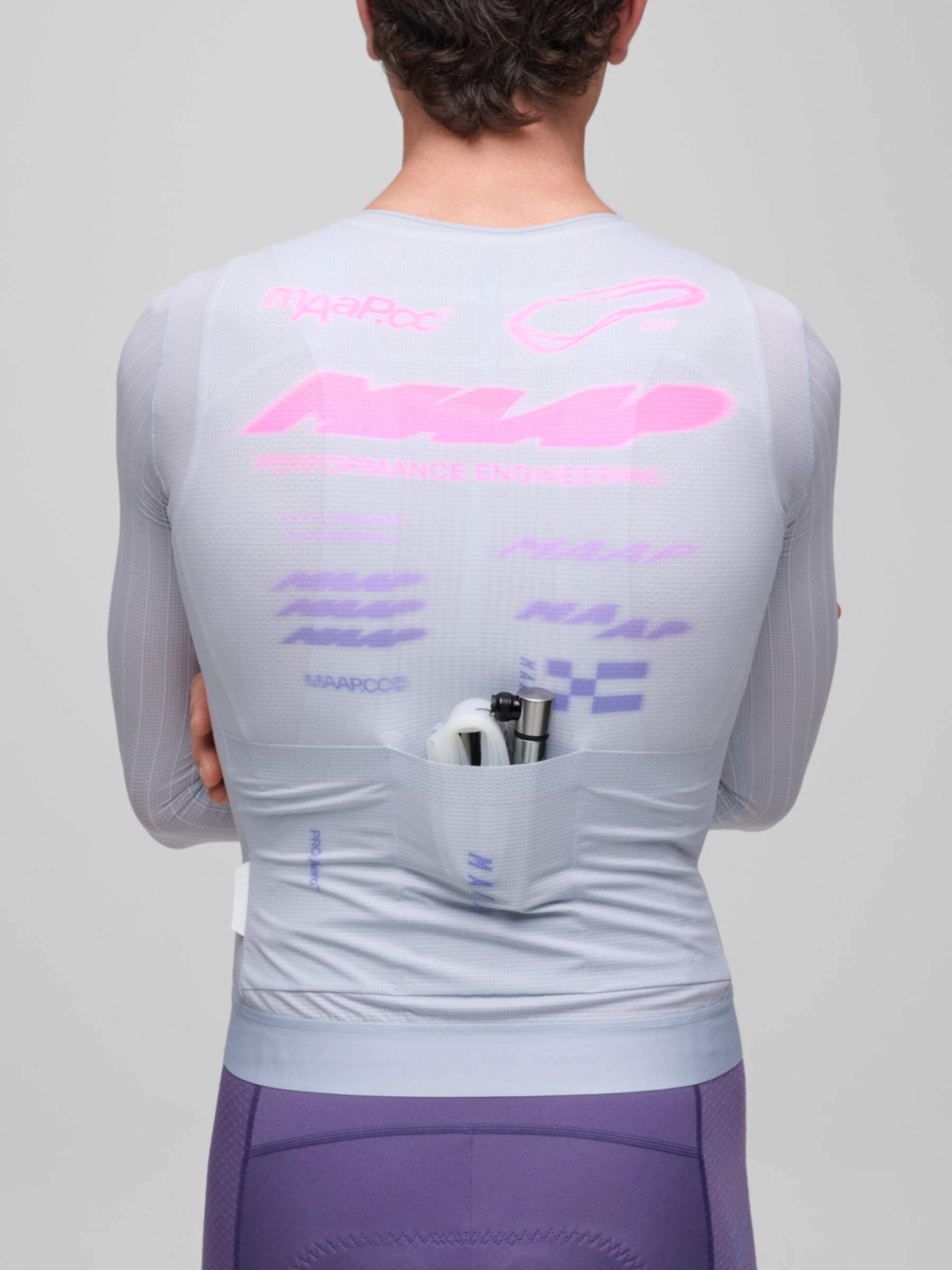 BETA PRO AERO LS JERSEY - XENON PURPLE