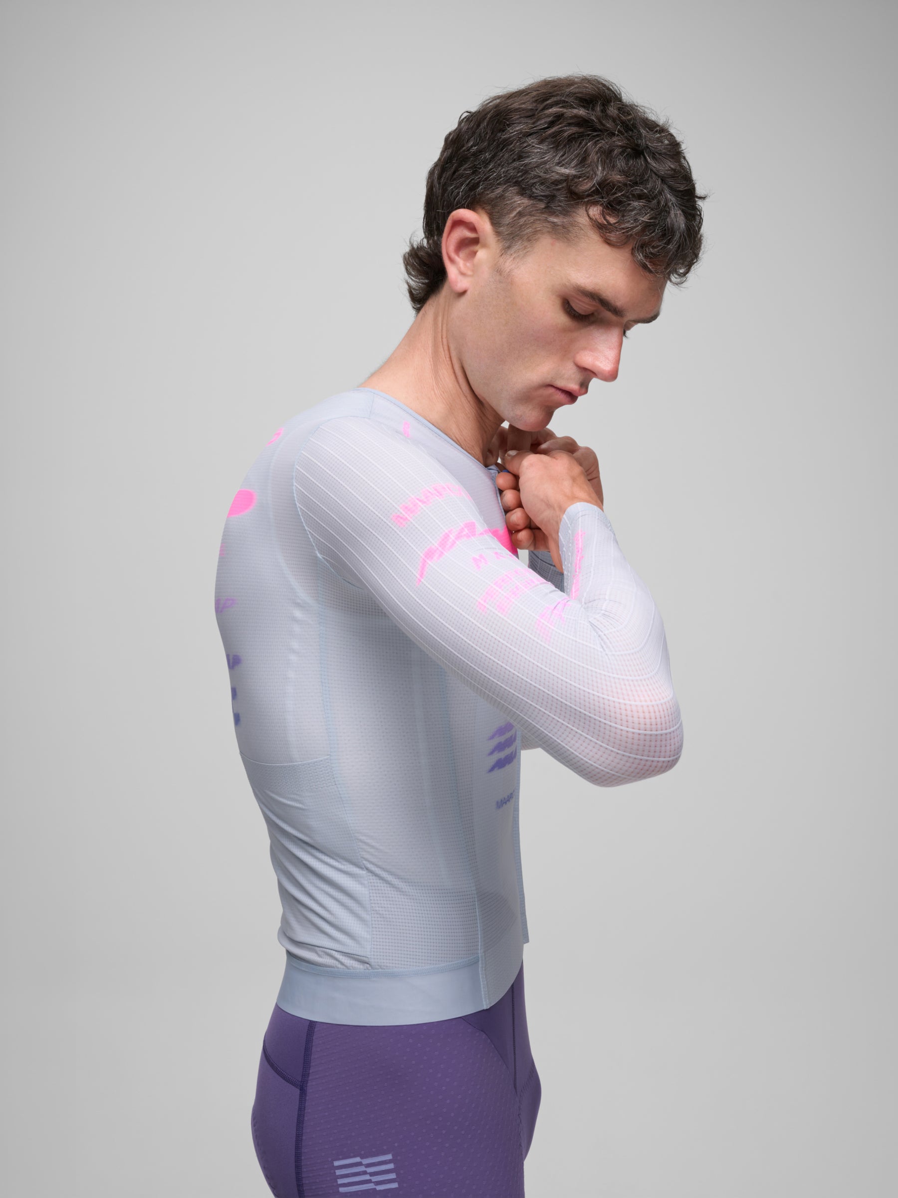 BETA PRO AERO LS JERSEY - XENON PURPLE