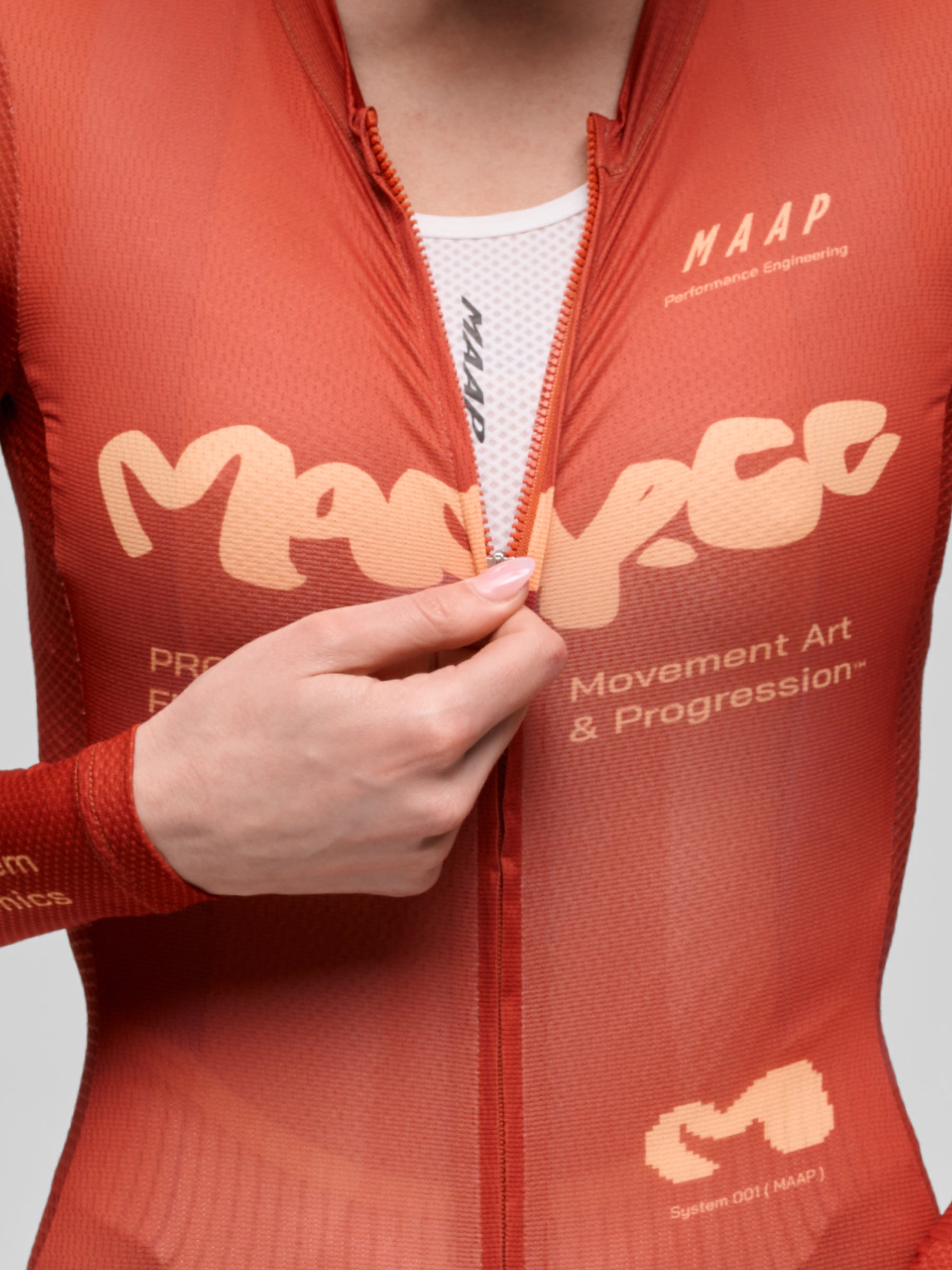 WOMEN'S STRATA PRO AIR LS JERSEY 3.0 - PICANTE