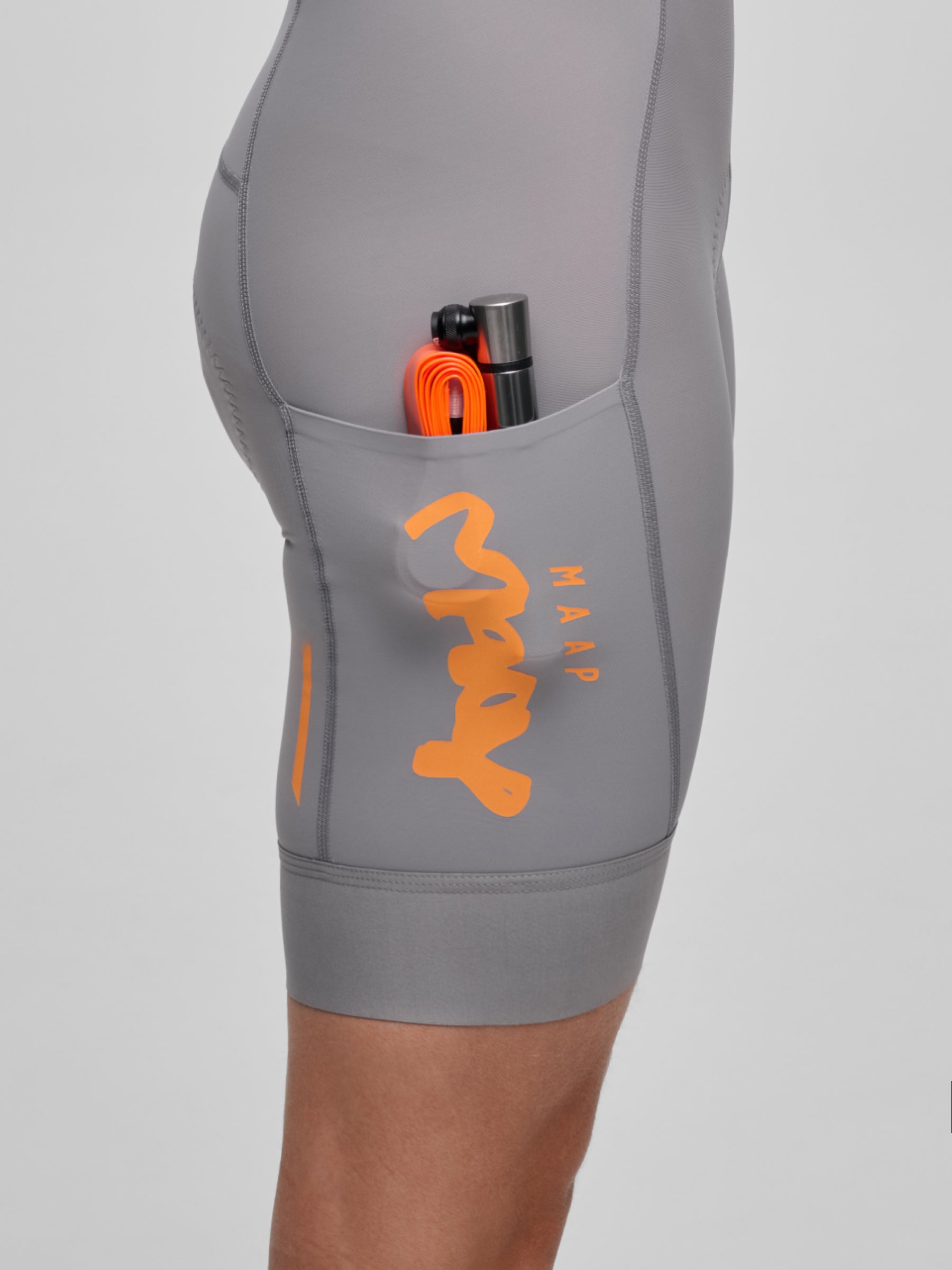 WOMEN'S STRATA TEAM BIB EVO CARGO - TITANIUM