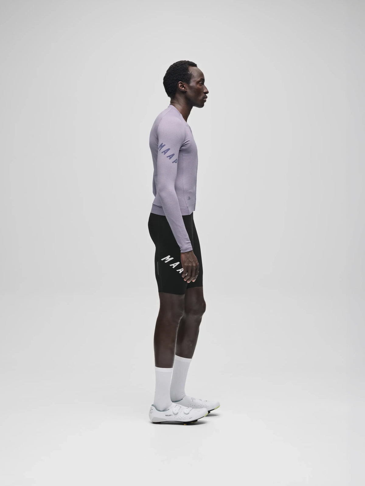 APEX AEON LS JERSEY - LAVENDER GREY