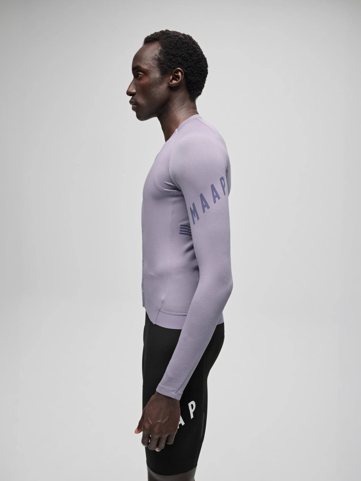 APEX AEON LS JERSEY - LAVENDER GREY