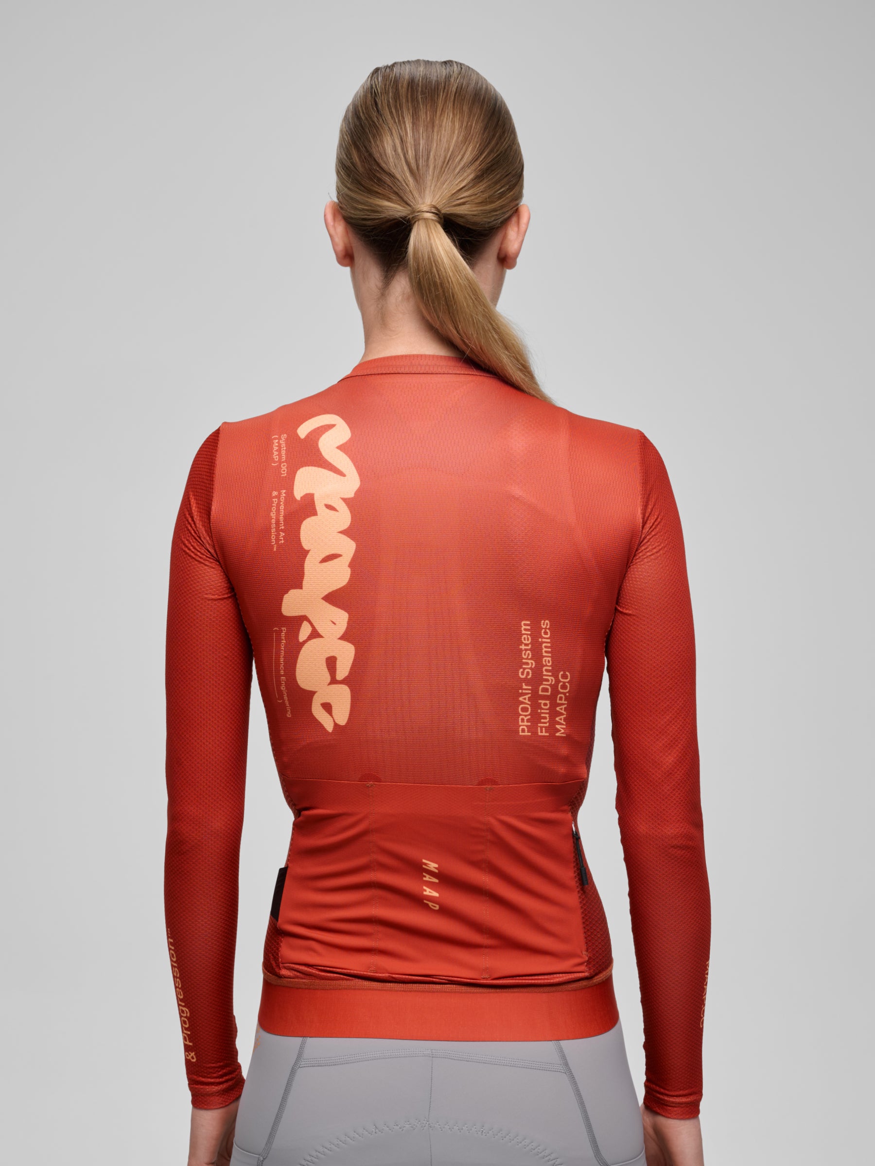 WOMEN'S STRATA PRO AIR LS JERSEY 3.0 - PICANTE