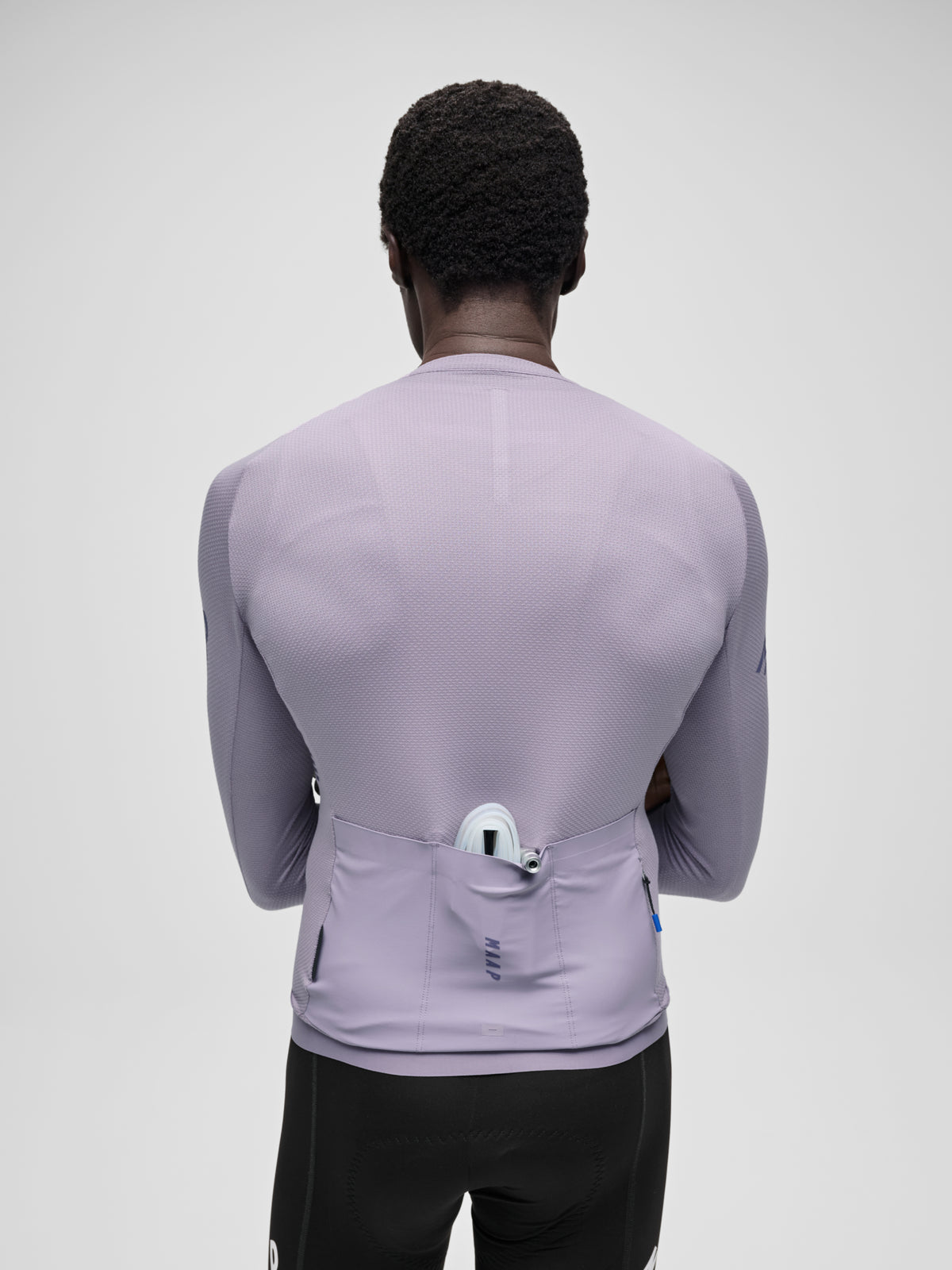 APEX AEON LS JERSEY - LAVENDER GREY